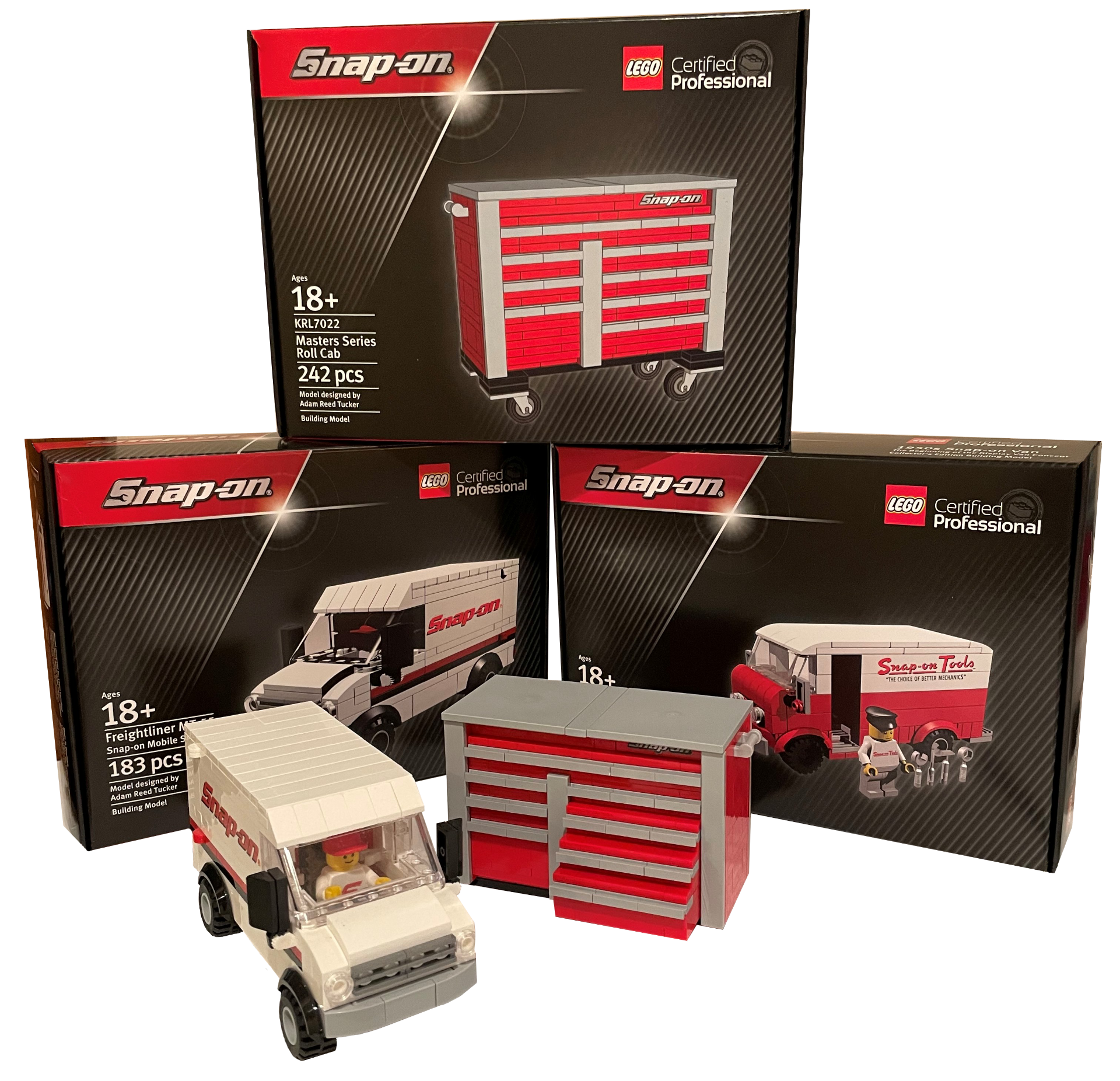 roll cab lego snap on tool box